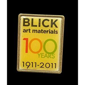 Blick Art Materials 100 Year Anniversary Lapel Pin